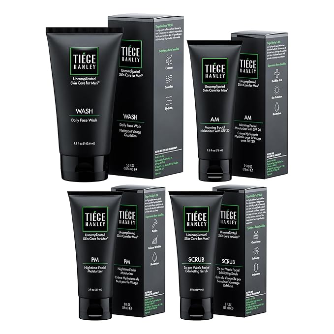 skincare routine order men