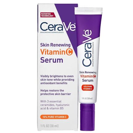 "Brighten and Hydrate: Achieve Radiant Skin with CeraVe Vitamin C Serum + Hyaluronic Acid"