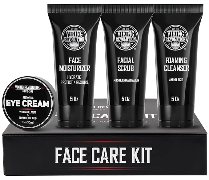 skincare routine for men