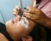 The dermatologist recommended skin care